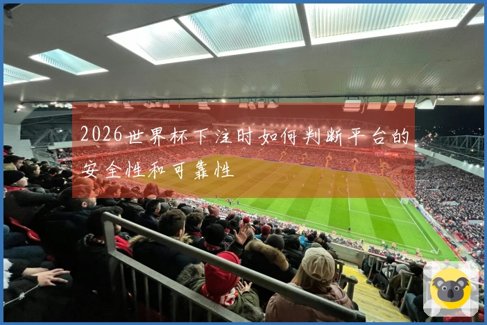 2026世界杯下注时如何判断平台的安全性和可靠性